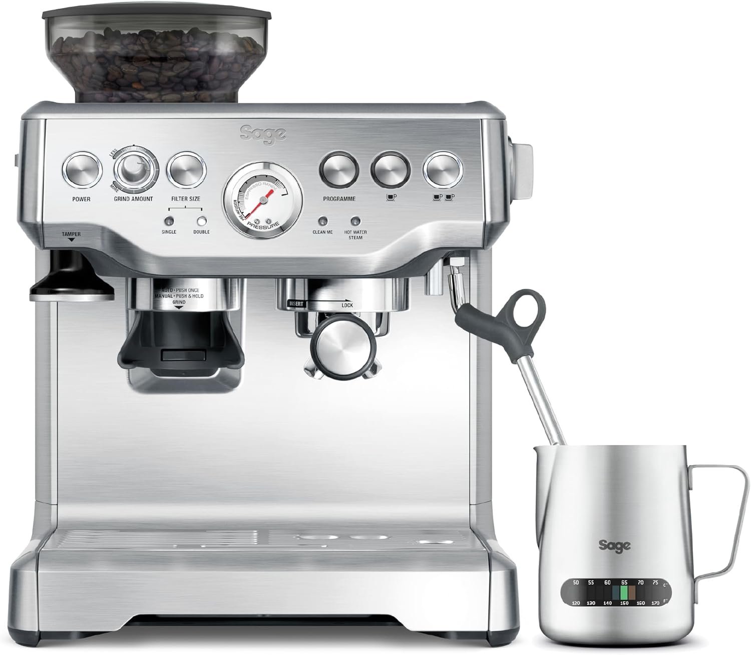 Sage the Barista Express SES875 : notre avis sur cette machine expresso avec moulin intégré